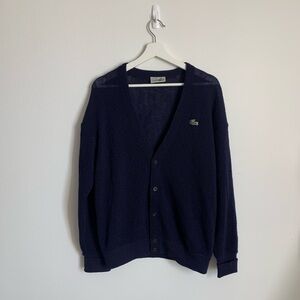 Vintage Lacoste cardigan